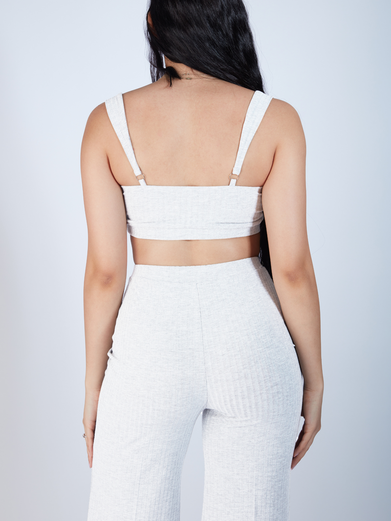 Feel Me Pants Set - White