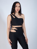Iconic 2-piece outfit featuring a chic crop top and matching pants for the fashion-savvy, Elegant 2-piece set with chic crop top and matching pants, crop top with adjustable straps, women's black pants set, sexy women's sets for going out